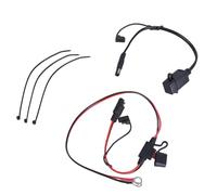 Trufolxiaz 2.1Amp Port USB Ensemble pour Voiture Les Motos Adaptateur Batterie Convertisseur USB Étanche