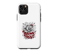 Truite Brune Lunker Hunter River Monster Legend Coque pour iPhone 11 Pro