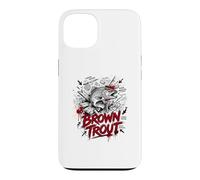 Truite Brune Lunker Hunter River Monster Legend Coque pour iPhone 13