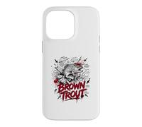 Truite Brune Lunker Hunter River Monster Legend Coque pour iPhone 14 Pro Max
