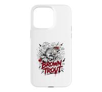 Truite Brune Lunker Hunter River Monster Legend Coque pour iPhone 15 Pro Max