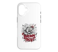Truite Brune Lunker Hunter River Monster Legend Coque pour iPhone 16