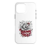 Truite Brune Lunker Hunter River Monster Legend Coque pour iPhone 16 Pro Max