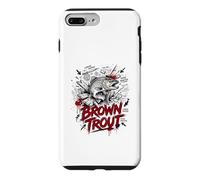 Truite Brune Lunker Hunter River Monster Legend Coque pour iPhone 7 Plus/8 Plus