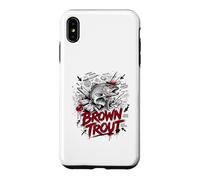Truite Brune Lunker Hunter River Monster Legend Coque pour iPhone XS Max