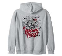 Truite Brune Lunker Hunter River Monster Legend Sweat à Capuche