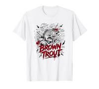Truite Brune Lunker Hunter River Monster Legend T-Shirt