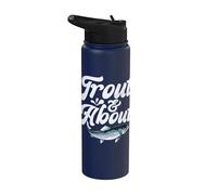 Truite et à propos de la truite Stainless Steel Insulated Water Bottle