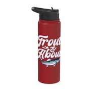 Truite et à propos de la truite Stainless Steel Insulated Water Bottle