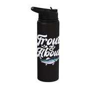 Truite et à propos de la truite Stainless Steel Insulated Water Bottle