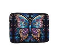 Trukd Protection : étui pour ordinateur portable, housse, housse et sac, magnifique porte-documents papillon noir 10", 12", 13", 15", 17"