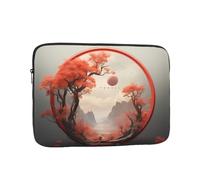Trukd Protection : étui pour ordinateur portable, housse, housse et sac, motif feuilles rouges d'automne pour ordinateur portable 10", 12", 13", 15", 17"
