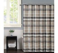 Truly Soft Everyday Leon Rideau de Douche à Carreaux