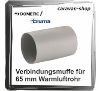 truma Manchon de raccordement pour répartition de l'air, chauffage, climatisation, tuyau 65 cm, répartition de l'air chaud
