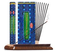 TRUMIRI Bâtons d'encens Myrrhe et encens avec porte-encens en lot - Bâtons d'encens Hem…