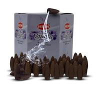 TRUMIRI Cônes d'encens à la vanille pour cascade et source de fumée, 40 cônes dans 2 sachets