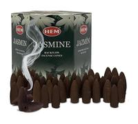 TRUMIRI Cônes d'encens à refoulement au jasmin pour cascade et tapis Inciensos Aromaticos|Incienso|Inciense|Insienso