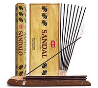 TRUMIRI Lot de bâtons d'encens de Santal (Sandalo) avec porte-encens