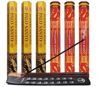 TRUMIRI Palo Santo & Dragons Blood B tonnets d'encens et support Pack vari de Hem Trumiri Insense Inscents Insencents Insence