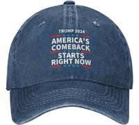 Trump 2024 Chapeau Le Retour De L'amérique Commence Maintenant Chapeau Femmes Papa Chapeaux Chapeaux À La Mode