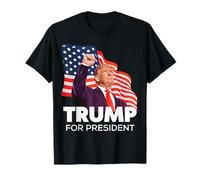 Trump For President Républicican President Patriot USA 24 T-Shirt
