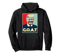 Trump Goat 45e élection présidentielle 2024 Républicain Sweat à Capuche