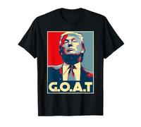 Trump Goat Poster républicain des élections 2024 T-Shirt
