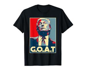 Trump Goat Poster républicain des élections 2024 T-Shirt
