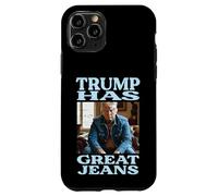Trump Has Great Jeans Funny Saying Meme Humour Men Women Coque pour iPhone 11 Pro