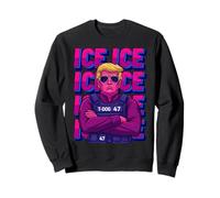 Trump Ice Agent Shirt, T-Shirts d'immigration sur Glace pour Homme Sweatshirt
