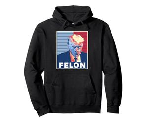 Trump Mugshot Premier président américain Felon Sweat à Capuche