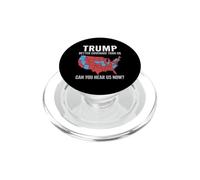 Trump Offre Une Meilleure Couverture Que la Carte rétro 5G Can You Hear us Now PopSockets PopGrip pour MagSafe