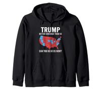 Trump Offre Une Meilleure Couverture Que la Carte rétro 5G Can You Hear us Now Sweat à Capuche