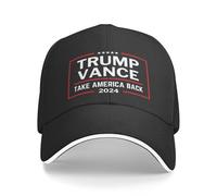 Trump Vance 2024 Donald Trump 2024 Chapeau Président JD Vance Take Save American Back Casquette de Baseball Papa Casquette de