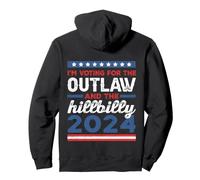 Trump Vance 2024 Donald Trump J. D. Vance Outlaw Hillbilly Sweat à Capuche
