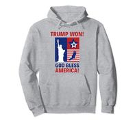 Trump Won! God Bless America! Président Donald J Trump Sweat à Capuche