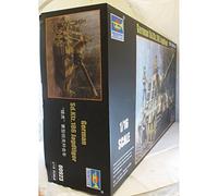 Trumpeter- 1/16 Armée 1/16 SD. KFZ 186, Jagdtiger, 00923, Marron, Vert, Beige