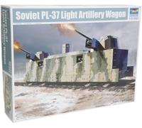 Trumpeter 00222 - Soviétique PL-37 Clair Artillerie Railway Wagon 1/35 Scale T48