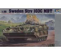 TRUMPETER 00310 MAQUETTE SCHWEDISCHER SCHWERER PANZER STRV 103C 1/35