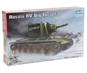Trumpeter 00311 modèle Kit KV Big Turret Russe