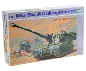 Trumpeter 00324 modèle Kit 155 mm AS-90 Canon automoteur Britannique