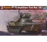 Char Amphibie Pt-76 Modèle 1951 - Trumpeter Tu00379-Trumpeter