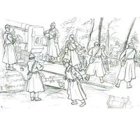 Trumpeter 00427 - 1:35 Équipe D'Artillerie Soviétique B-4 - Neuf