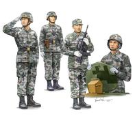 Trumpeter Figurines militaires PLA Tank Crew Trumpeter G