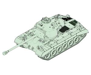 Trumpeter 007170 1/72 M26 Kit de Montage en Plastique pour Route, modélisme, Loisirs, modélisme, modélisme, Multicolore.