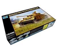 Maquette Char : Char Moyen Allemand Pzkpfw Iv Ausf.H-Trumpeter