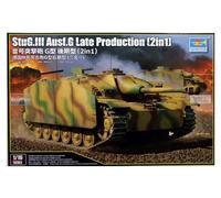 TRUMPETER 00947 MAQUETTE STUG.III AUSF.G LATE PRODUCTION(2IN1) 1/16