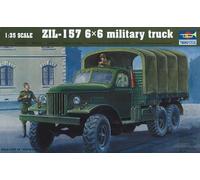 Trumpeter 01001 Modèle Kit Zil-157 6 X 6 Soviet Military Truck-Trumpeter