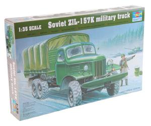 Trumpeter 01003 Modélisme Jeu de ZIL 157 K Soviet Military Truck w/Canvas