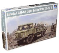 Trumpeter 01017 - Modélisme Jeu de Russian gaz 66 Light Truck II